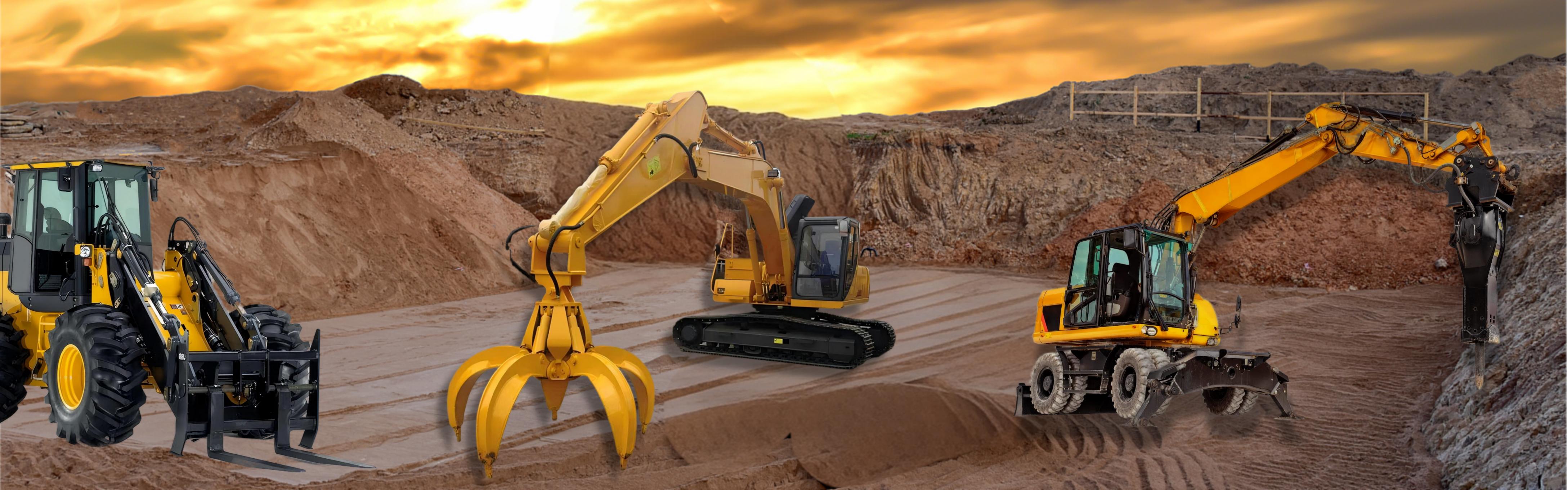 क्रॉलर उत्खनन संलग्नक