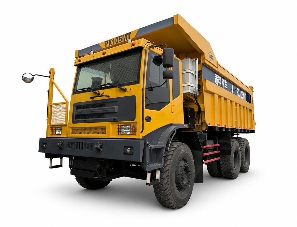 PX105 70 टन ऑफ-रोड मायनिंग डंप ट्रक